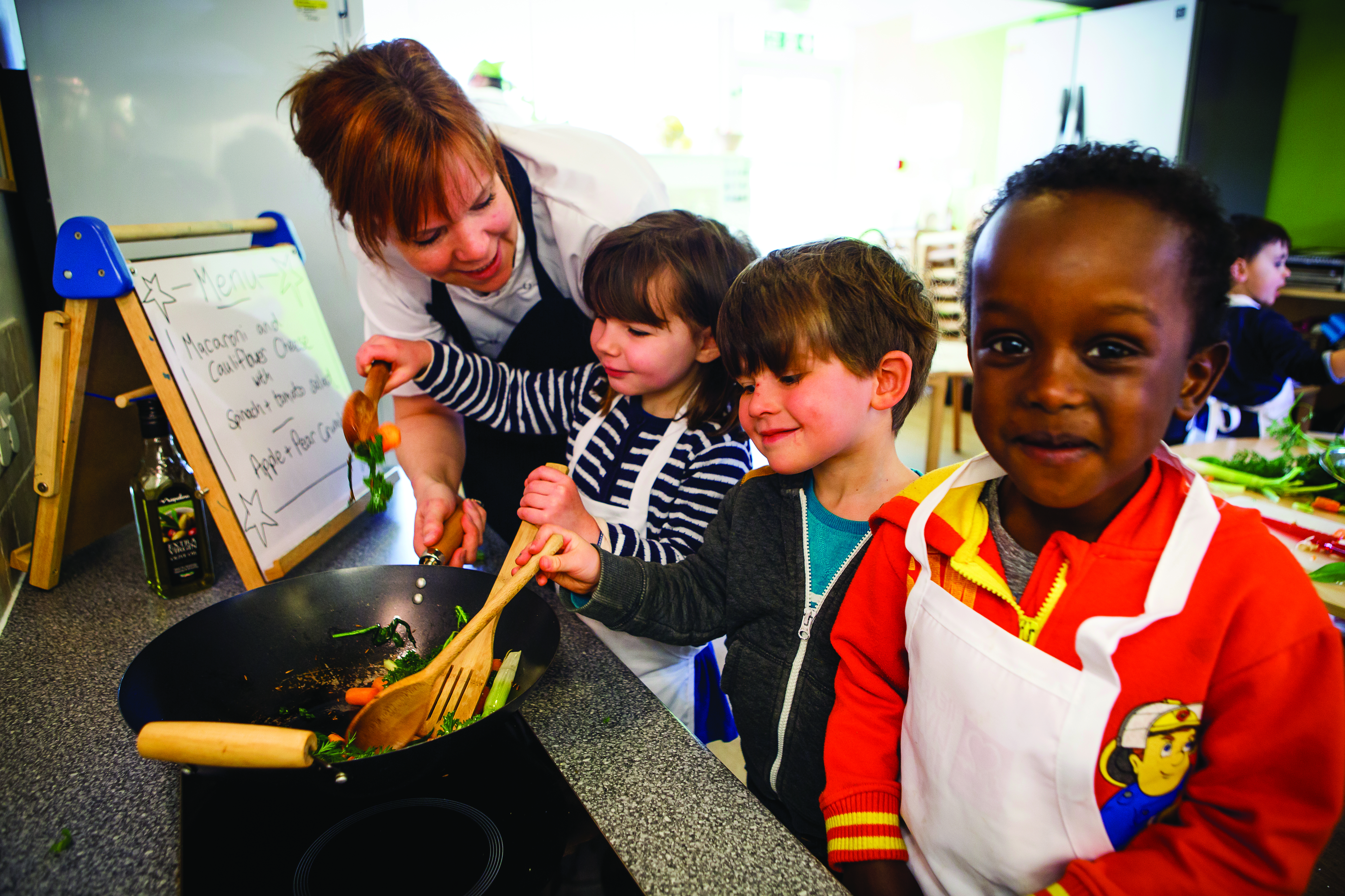 Improving childhood nutrition