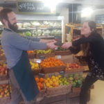 Fighting for a courgette