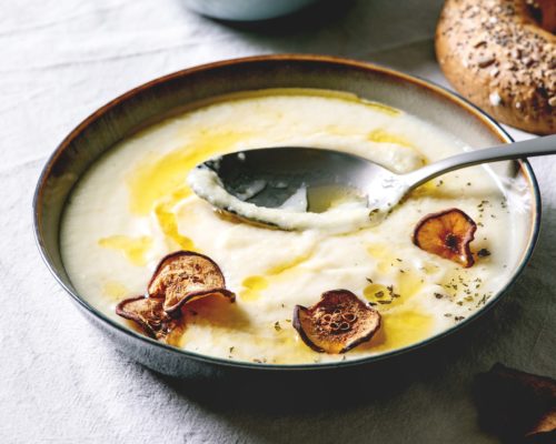 Spicy Roasted Parsnip Soup