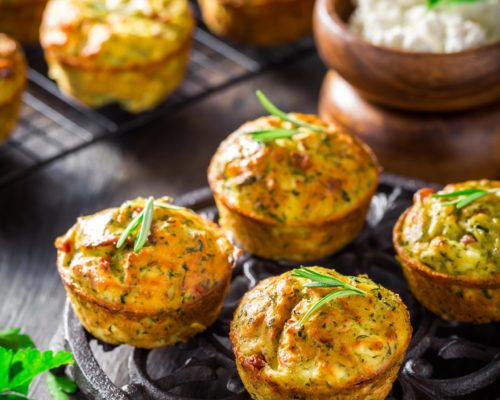 Vegan Courgette Muffins