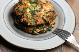 Christmas leftovers patties