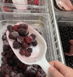 Frozen fruit