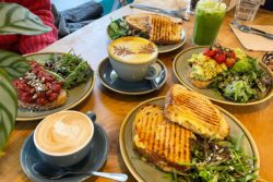 Brunch table